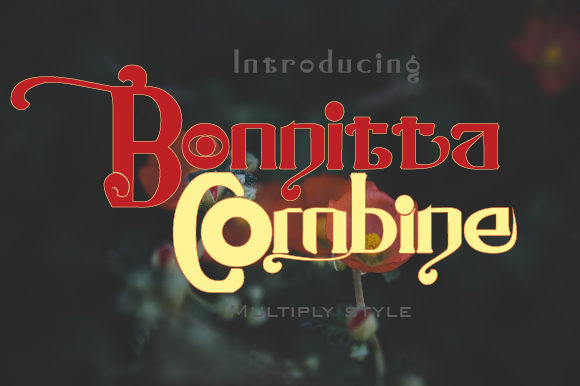 Bonnitta Combine: A Robotic Display Font That Transforms Design