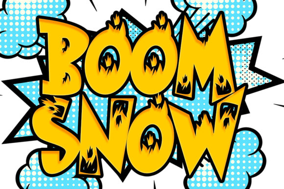 Boom Snow: A Bold and Playful Font for Creative Projects