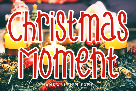 Christmas Moment: A Trendy Display Font for Creative Projects