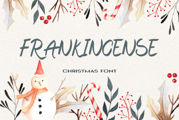 Frankincense Font: A Timeless Display Type for Modern Creations