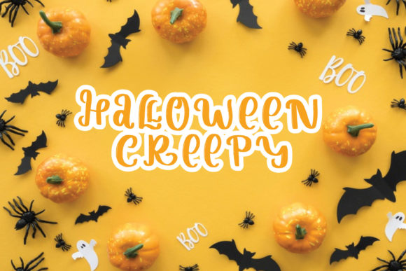 Halloween Creepy Font for Spooky Designs