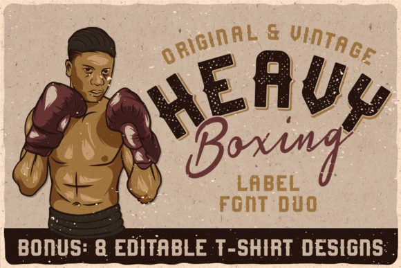 Heavy Boxing Font: Bold, Stylish, and Versatile