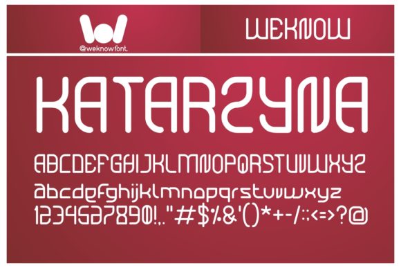 Katarzyna Font for Bold Branding and Creative Projects