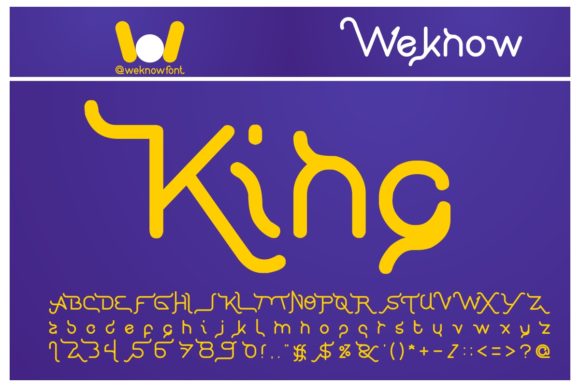 King: A Strategic Font for Design and Communication