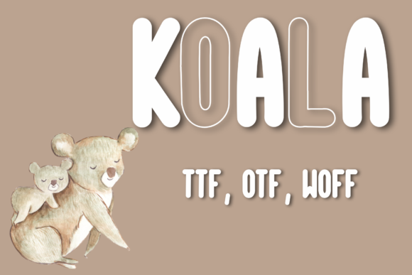 Koala: A Playful Font for Creative Projects
