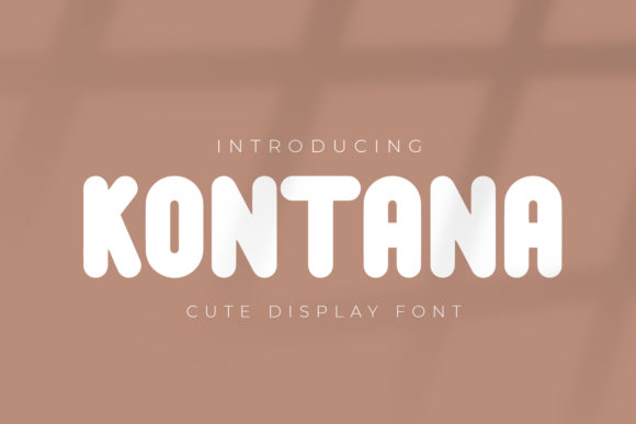 Kontana: A Bold Display Font for Impactful Branding and Design