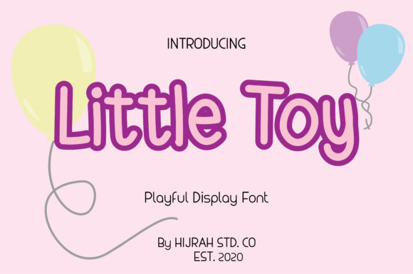 Little Toy Font for Playful Design