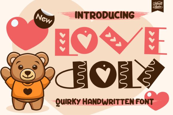 Love Doly: A Quirky Display Font That Elevates Creativity