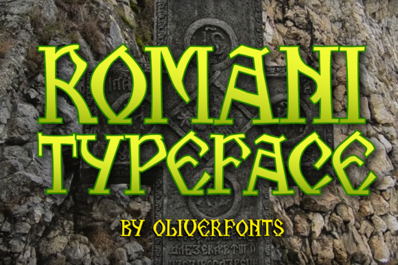 Romani Font: A Timeless Choice for Nostalgic and Modern Design