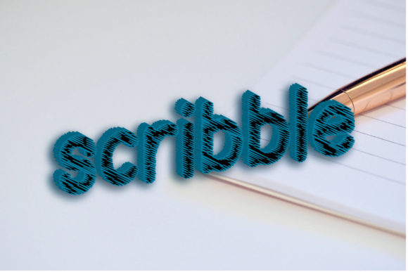 Scribble: A Trendy Font for Creative Expression