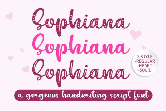 Sophiana: A Font That Breathes Creativity into Design