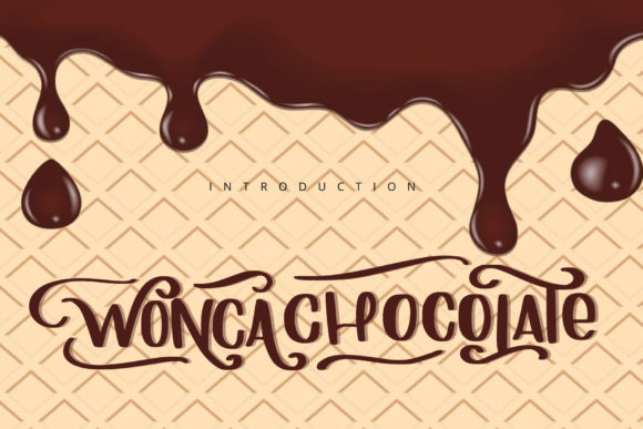 Wonca Chocolate Font for Elegant Design